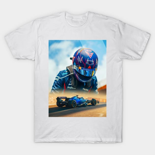 Alex Albon Williams T-Shirt by F1LEAD